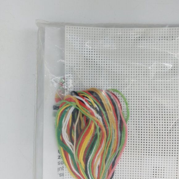 Design Works Plastic Canvas 6 Ornament Kit Opened Package 14 Ct Snowman Holiday - Picture 9 of 11